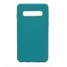 Θήκη σιλικόνης TPU Ultra Slim 0.3mm soft mat για Samsung S10 Plus - τιρκουάζ