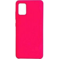 Θήκη TPU Ultra Slim (0.3mm) για Samsung A31s / A31 - έντονο ρόζ