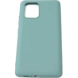 Θήκη σιλικόνης TPU Ultra Slim 0.3mm soft mat για Samsung S10 Lite - τιρκουάζ
