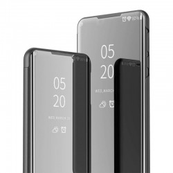 Θήκη Book Clear View για Xiaomi Redmi Note 9 - μαύρο