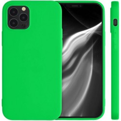 Θήκη σιλικόνης TPU Ultra Slim 0.3mm soft mat  για iPhone 12 / 12 Pro - πράσινο