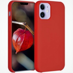 Θήκη σιλικόνης TPU Ultra Slim 0.3mm soft mat  για iPhone 12 / 12 Pro - κόκκινο