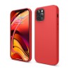 Θήκη σιλικόνης TPU Ultra Slim 0.3mm soft mat  για iPhone 12 / 12 Pro - κόκκινο