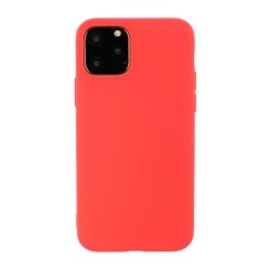 Θήκη σιλικόνης TPU Ultra Slim 0.3mm soft mat  για iPhone 12 / 12 Pro - πορτοκαλί