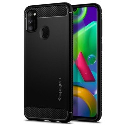 Θήκη Spigen Rugged Armor για Samsung Galaxy M21/M30s - μαύρη