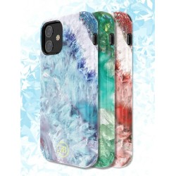 Θήκη Kingxbar Agate για iPhone 12/12 Pro - Μπλε