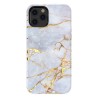 Θήκη Kingxbar Marble για iPhone 12/12 Pro - Λευκό