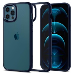 Θήκη Spigen Ultra Hybrid για iPhone 12/12 Pro - Μπλε Μαρίν