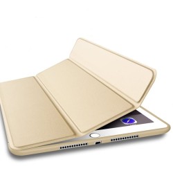 Θήκη Trifold Smart View και πίσω TPU για Lenovo M10 Plus - χρυσό