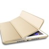 Θήκη Trifold Smart View και πίσω TPU για Lenovo M10 Plus - χρυσό