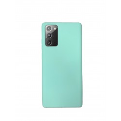 Θήκη Silky And Soft για Samsung Note 20 - τιρκουάζ