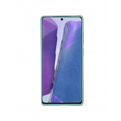 Θήκη Silky And Soft για Samsung Note 20 - τιρκουάζ
