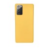 Θήκη Silky And Soft για Samsung Note 20 - κίτρινο