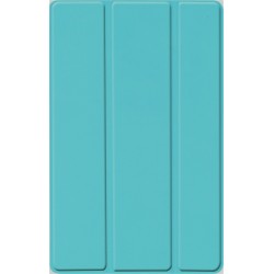 Θήκη Trifold Smart View και πίσω TPU για Galaxy Tab A 10.1 2019 T510 / T515  - Τιρκουάζ