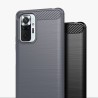 Θήκη Carbon Flexible TPU για Xiaomi Redmi Note 10 Pro - Μαύρο