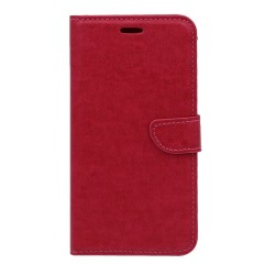 Θήκη flip με υποδοχή καρτών και δυνατότητα STAND για Xiaomi Redmi Note 10 Pro - Κόκκινο