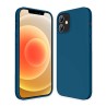 Θήκη Silky And Soft για iPhone 12 / 12 Pro - Μπλε Μαρίν