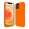 Θήκη Silky And Soft για iPhone 12 / 12 Pro - Πορτοκαλί