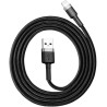 Baseus Cafule Braided Καλώδιο USB σε Lightning (0.5m) - Χρυσό