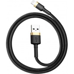 Baseus Cafule Braided Καλώδιο USB σε Lightning (0.5m) - Χρυσό