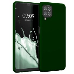 Θήκη σιλικόνης TPU Ultra Slim 0.3mm soft mat για Samsung Galaxy A22 4G - Σκούρο Πράσινο