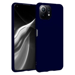 Θήκη Silky And Soft για Xiaomi Mi 11 Lite 4G / 5G - Σκούρο Μπλε