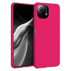 Θήκη Silky And Soft για Xiaomi Mi 11 Lite 4G / 5G - Φούξια