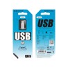 Αντάπτορας Borofone BV4 Micro Usb σε Type-C - ασημί