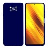 Θήκη σιλικόνης TPU Ultra Slim 0.3mm soft mat για Xiaomi Poco X3 / X3 Pro / X3 NFC - Σκούρο Μπλε