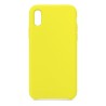 Θήκη σιλικόνης TPU Ultra Slim 0.3mm soft mat για iPhone XS Max - Κίτρινο