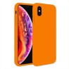 Θήκη Silky And Soft για iPhone X/XS - Πορτοκαλί