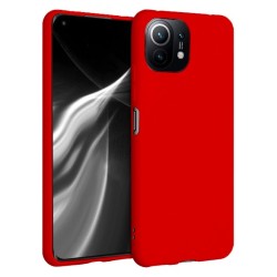 Θήκη Silky And Soft για Xiaomi Mi 11 Lite 4G / 5G - Κόκκινο