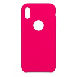 Θήκη σιλικόνης TPU Ultra Slim 0.3mm soft mat για iPhone XS Max - Φούξια