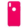 Θήκη σιλικόνης TPU Ultra Slim 0.3mm soft mat για iPhone XS Max - Φούξια