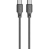 WEKOME Καλώδιο Φόρτισης USB-C σε USB-C (1m) - Μαύρο