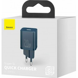 Φορτιστής BASEUS Si Quick Charger 1C 20W Type-C - Μπλε
