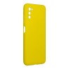 Θήκη σιλικόνης TPU Ultra Slim 0.3mm soft υφή matte για Samsung A03s - Κίτρινο