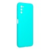Θήκη σιλικόνης TPU Ultra Slim 0.3mm soft υφή matte για Samsung A03s - Τιρκουάζ