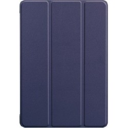 Θήκη Trifold Smart View και πίσω TPU για Galaxy Tab S6 Lite - Σκούρο Μπλε