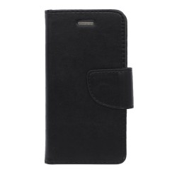 Θήκη flip με υποδοχή καρτών και δυνατότητα STAND για iPhone 12 / 12 Pro - Μαύρο