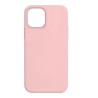 Θήκη σιλικόνης TPU Ultra Slim 0.3mm soft mat για Apple iPhone 12 Mini - Απαλό Ροζ