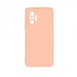 Θήκη σιλικόνης TPU Ultra Slim 0.3mm soft mat για Xiaomi Redmi Note 10 Pro - Σομόν