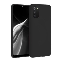 Θήκη Silky And Soft για Samsung Galaxy A02s - Μαύρο