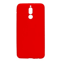 Θήκη σιλικόνης TPU Ultra Slim 0.3mm soft mat για Huawei Mate 10 Lite - Κόκκινο Φλούο
