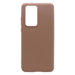 Θήκη σιλικόνης TPU Ultra Slim 0.3mm soft mat για Huawei P40 - Καφέ