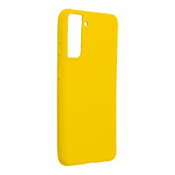 Θήκη σιλικόνης TPU Ultra Slim 0.3mm soft mat για Samsung Galaxy S21 FE 5G - Κίτρινο