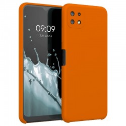 Θήκη Silky And Soft για Samsung Galaxy A22 5G - Πορτοκαλί