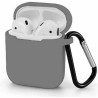 Θήκη Σιλικόνης για Apple Airpods 1/2 - Γκρι