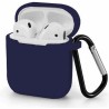 Θήκη Σιλικόνης για Apple Airpods 1/2 - Σκούρο Μπλε