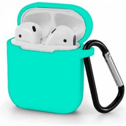 Θήκη Σιλικόνης για Apple Airpods 1/2 - Τιρκουάζ